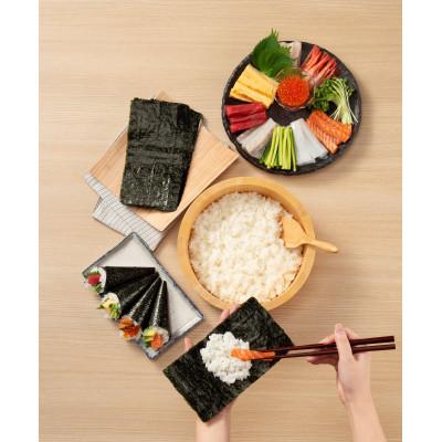 ふるさと納税 高知市 有明海産焼のり極撰プレミアム 100枚(10枚×10個)+ 海苔と鰹のふりかけ1個【AN008】 |  | 01