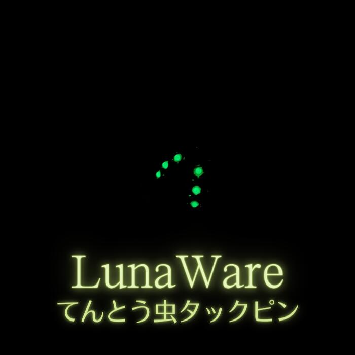 【ふるさと納税】『輝石の光』ルナウェア てんとう虫タックピン スワロフスキー使用 蓄光アクセサリー 光るアクセサリー 夜光