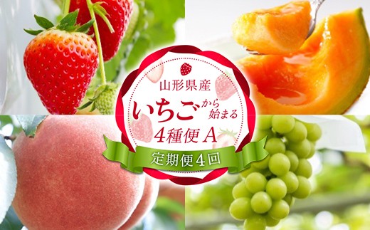 
                  【定期便4回】 「いちご」から始まる4種便A FSY-2737
                