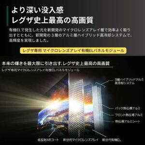 TVS REGZA【標準設置費込み】4K有機ELテレビ REGZA(レグザ) X9900Nシリーズ 65V型 [4Kチューナー内蔵 /YouTube対応] 65X9900N【生活家電 日用品 人気 お