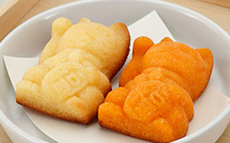 【ぎふのお菓子：招き猫マドレーヌ８種セット】岐阜県産小麦使用 IBUKI ご利益 洋菓子 こだわり 岐阜市/社会福祉法人いぶき福祉会 いぶき[ANCL003]