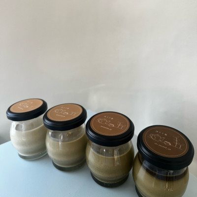 
鈴鹿 ふるさと納税 ほうじ茶の パンナコッタ 4個セット ほうじ茶濃度食べ比べ パンナコッタ【1241641】
