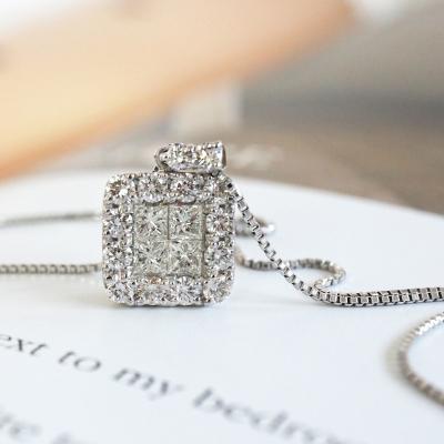 ふるさと納税 甲府市 甲府市発 プラチナ ダイヤモンドペンダント 0.5ct [PP-2990PT] |  | 01