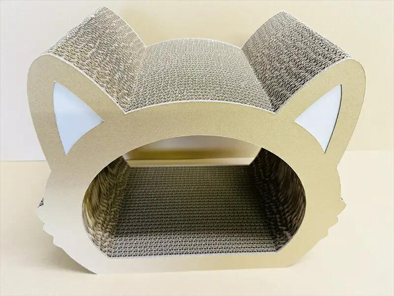 ねこの爪とぎ　みみCT　カラー；クラフト【 ペット用品 爪とぎ 神奈川県 小田原市  ペット ペット】