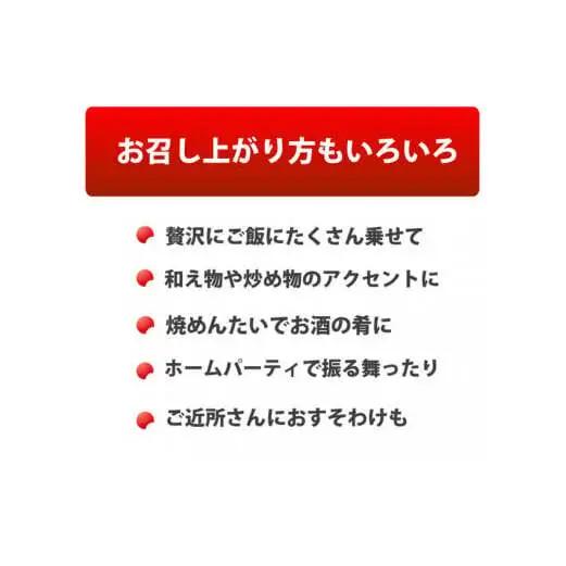 訳あり 無着色 辛子 明太子 1kg（500g×2） 冷凍 切子 石巻 めんたいこ