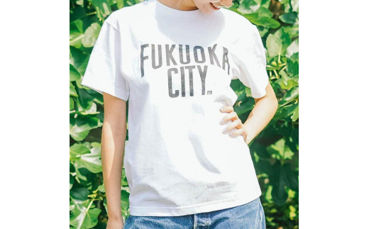 FUKUOKA CITY T-shirt（フクオカシティTシャツ）ホワイト・Sサイズ