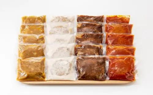 累計５００万個！どーんと3㎏.そのままレンチン可・湯煎可.ベストな４種ハンバーグセット【150g×20個】【訳あり】【北海道・沖縄・離島へ配送不可】