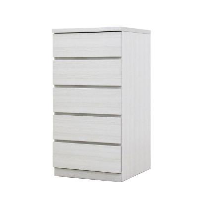 ふるさと納税 大川市 幅50-5段(奥行55cm)ホワイト色 クローゼットチェスト「フィット」大川家具【丸田木工】
