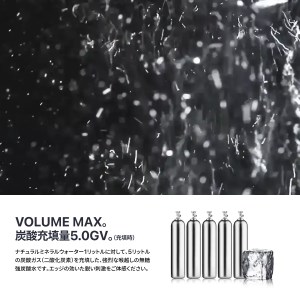 強炭酸水 【12か月定期便】VOX ストレート バナジウム 500ml 35本 炭酸
