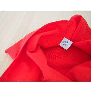 あづま袋 Sサイズ 1セット カラー レッド お弁当袋に。 ／ マイバッグ エコバッグ サブバック 洗濯可能 弁当 Maco エコバッグ 風呂敷 手ぬぐい 奈良県 田原本町