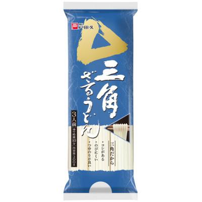 ふるさと納税 一戸町 戸田久 三角ざるうどん　300g×20袋入