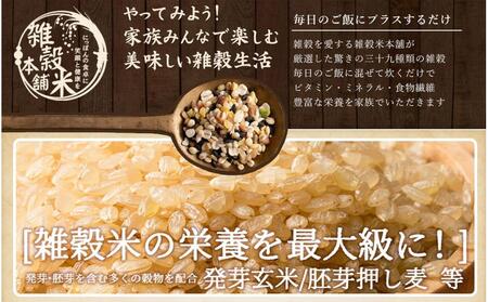 【3ヶ月定期便】明日への輝き39穀米ブレンド (450g×1袋)【合計1350g 全3袋】
