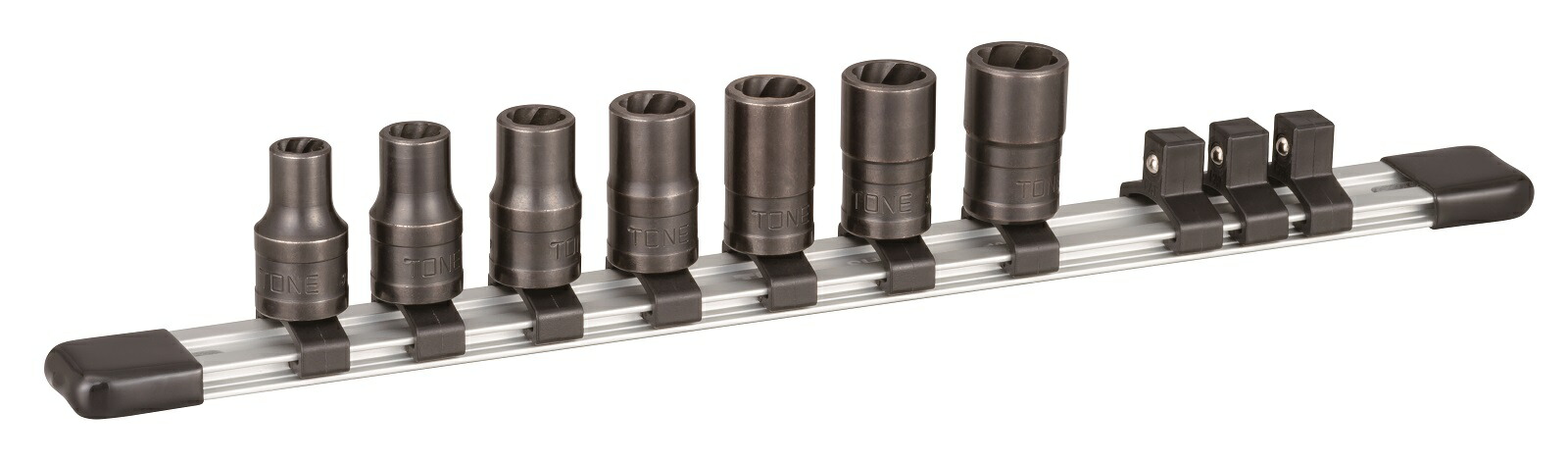 TONE　トルネードソケットセット（ホルダー付） HTR307 トネ 15001-30025254｜トルクレンチ デジタル 工具 整備士 自動車 バイク DIY 日本製 メンテナンス