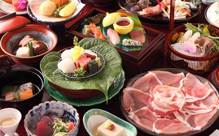 1泊2食付きペア宿泊券 指宿白水館 離宮の棟プラン10泊分 指宿白水館 IB009-010 宿泊券 宿泊券