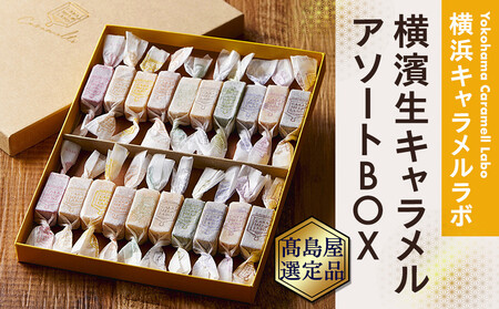 【横浜キャラメルラボ】横濱生キャラメル　アソートBOX20個入【高島屋選定品】