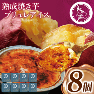 熟成焼き芋×ブリュレアイス 8個入（NB-2)