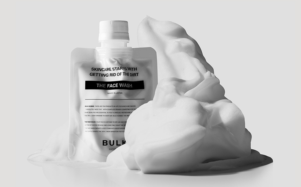 
009-004　【BULK HOMME バルクオム】バルクオム THE FACE WASH 洗顔料 フェイスケア BULK HOMME
