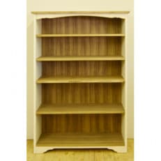 ＜おしゃれなカントリーデザインのシェルフ＞ファームシェルフ/パイン/大川家具