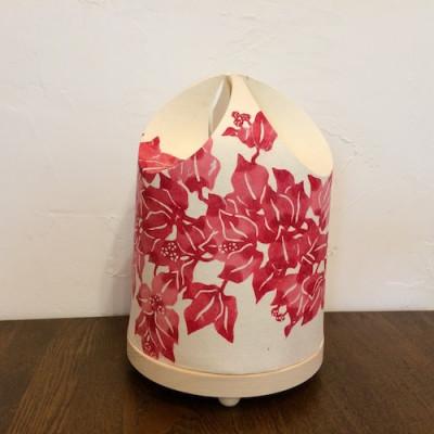 ふるさと納税 南城市 琉球あんどん　筒型　ブーゲンビリア