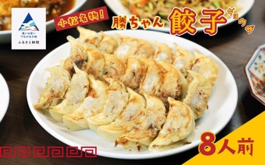 
【名店の味！】餃子菜館　勝ちゃん　餃子（8人前）
