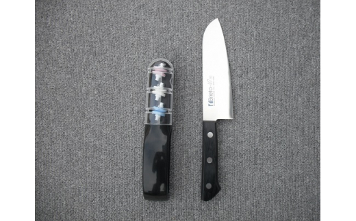 ブライトM7プロ 万能包丁16cm & M151シャープナーセット FC016165