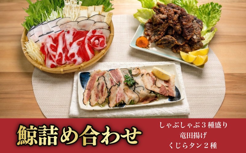 
                  くじら 詰め合わせ しゃぶしゃぶ 竜田揚げ 鯨肉 タン 舌 さえずり 皮 鍋 だし 鯨 クジラ くじら料理 くじら肉 クジラ肉 ギフト お歳暮 珍味 冷凍 山賀 山賀 下関 山口 
                