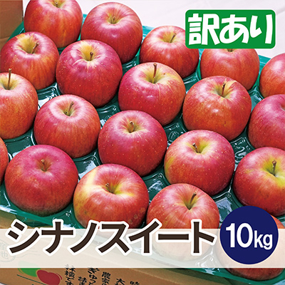 
            ＜25年11月より順次発送＞平均糖度13度以上! シナノスイート 約10kg 訳あり【1609638】
          