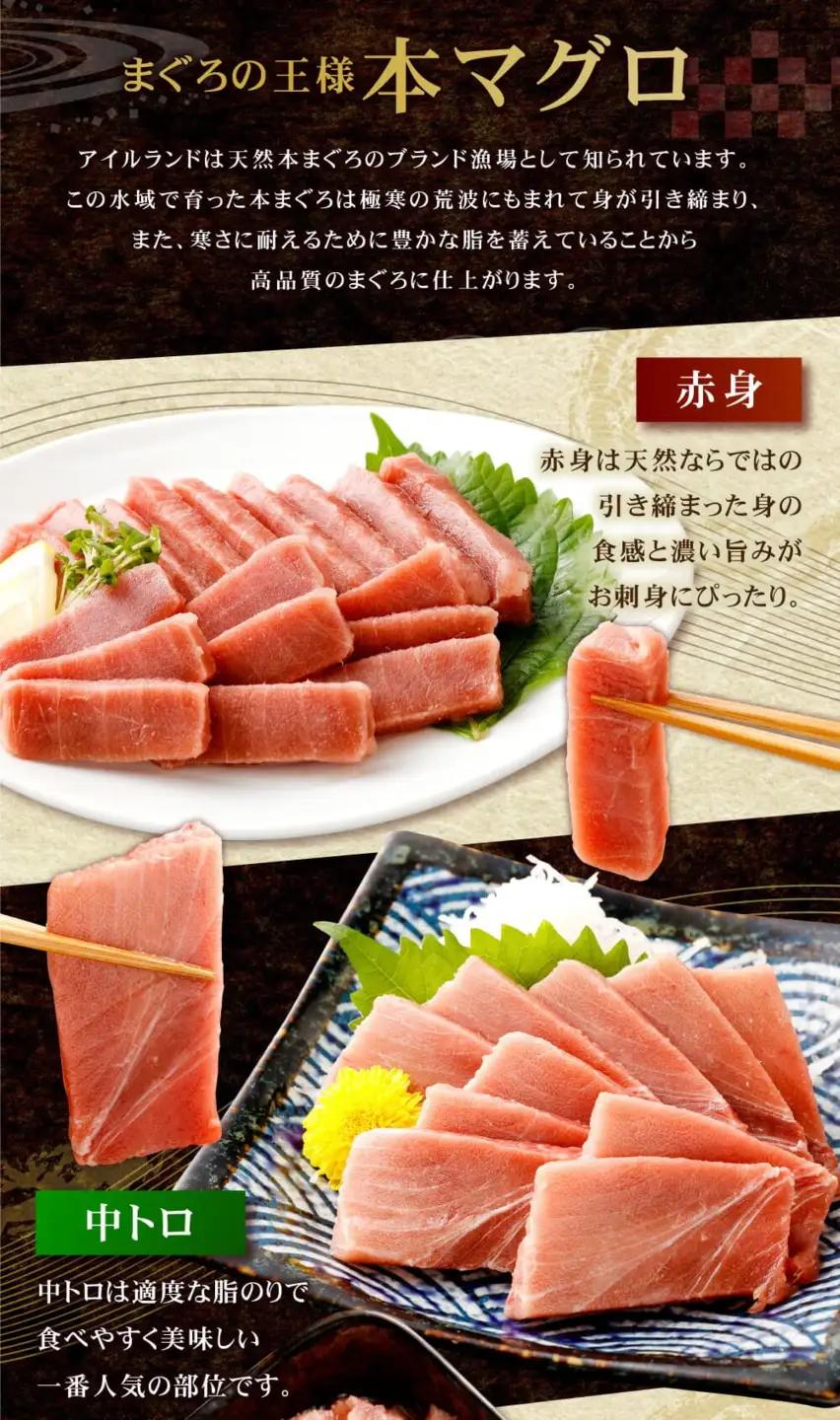 【定期便/計3回】天然本マグロ 400g（天身・中トロ） 【まぐろ】tk171 FN-Limited-PR