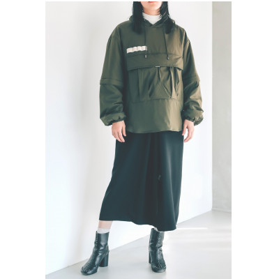 
                  [KAPOK KNOT] カンガルーパーカー UNISEX オリーブ Lサイズ1着 カポック ダウン【1371099】
                