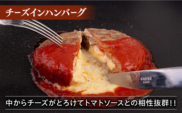 【福岡工場直送】ジョイフル ハンバーグ 6個( チーズイン + トマトソース )《築上町》【株式会社　ジョイフル】 [ABAA073]