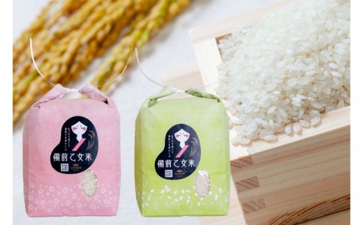 令和8年産 新米 先行予約 備前乙女米 白米2kg×2袋 岡山県産 | 米 お米 白米 精米 特A きぬむすめ 石原果樹園 【ishk051-01】