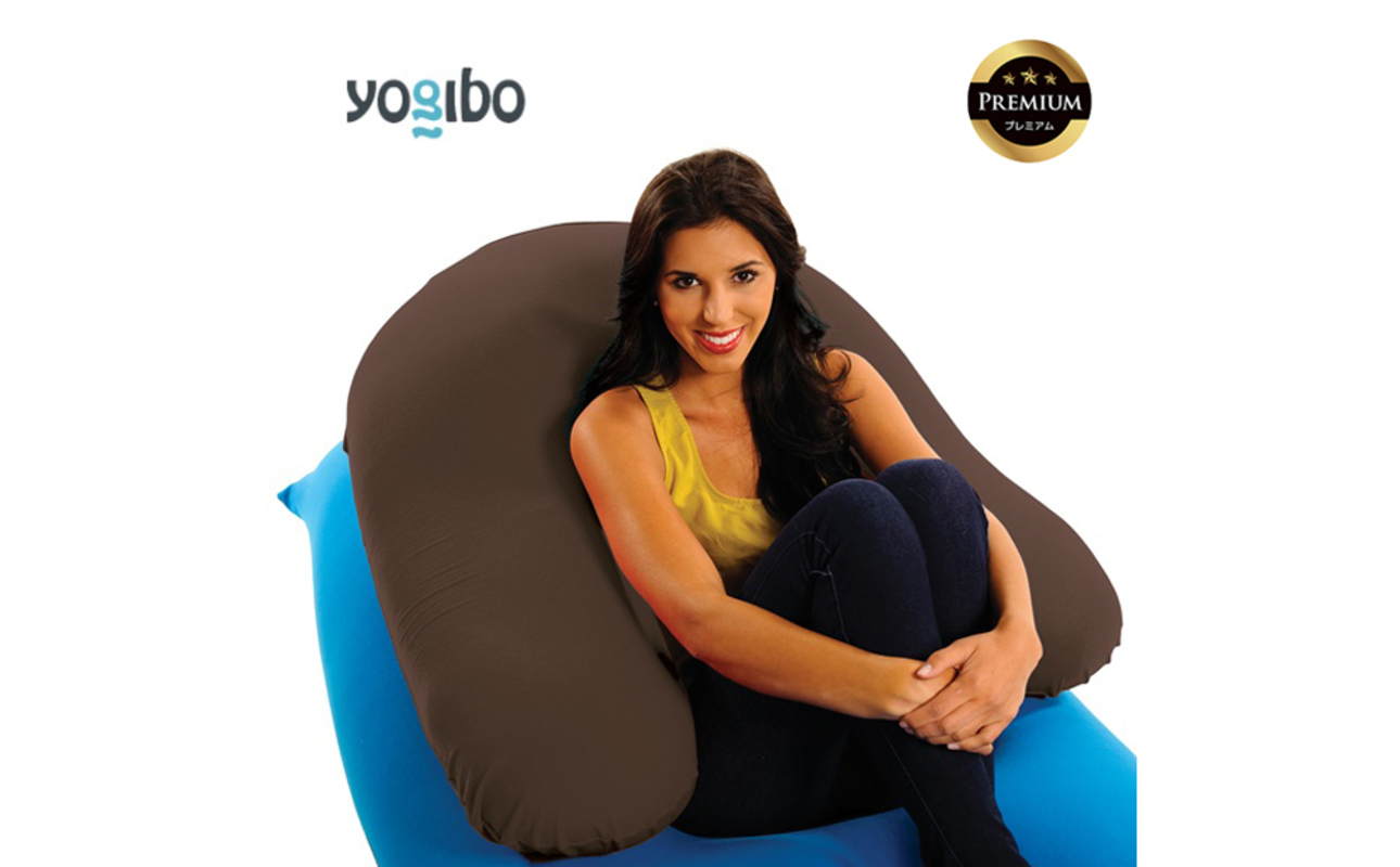 Yogibo Support Premium（ヨギボー サポート プレミアム）＜チョコレートブラウン＞
