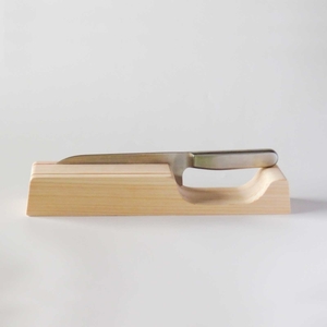 【 包丁スタンド 】 (ダブル) ひのき