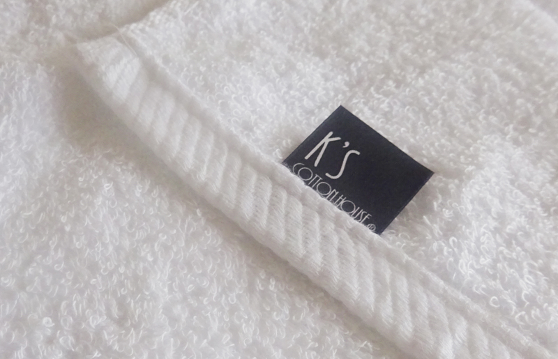 普段使いにぴったりのミニバスタオル 4枚セット  グレージュ 泉州タオル