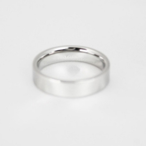 純チタン平打リング (幅3mm) 14号 | アクセサリー リング