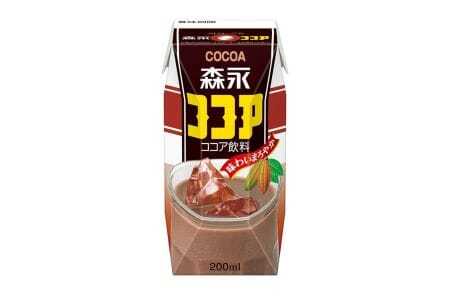 No.195 森永ココア 200ml×24本　森永乳業