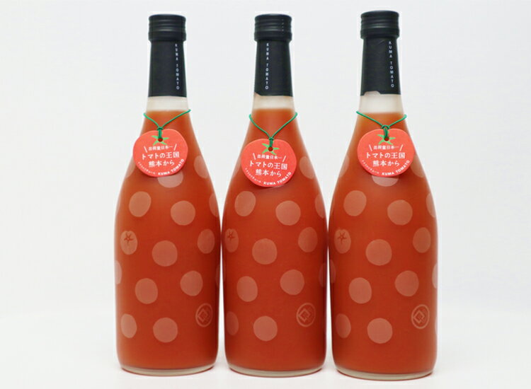 【ふるさと納税】球磨焼酎　堤酒造　KUMATOMATO 720ml×3本　　 　お届け時期：入金確認後20日前後