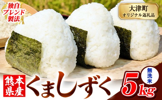 無洗米 熊本県産 ブレンド米 くましずく 5kg 熊本県産 ふるさと納税 無洗米 精米 米 こめ ふるさとのうぜい コメ お米 おこめ《7-14日以内に出荷予定(土日祝除く)》