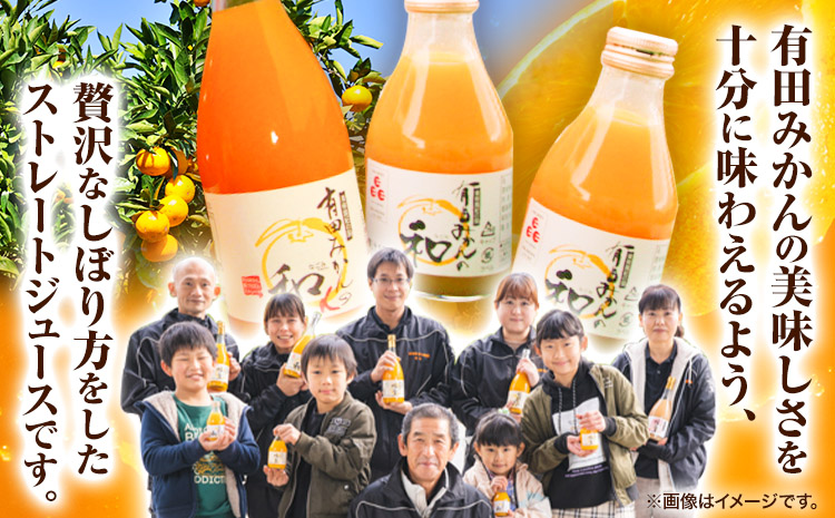 有田みかんの和なごみ180ml×12本入《90日以内に出荷予定(土日祝除く)》オレンジジュース果樹園紀の国株式会社---wsh_kjumjwa_90d_22_13000_12p---