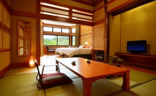 山の神温泉　優香苑ペア宿泊券 【176】