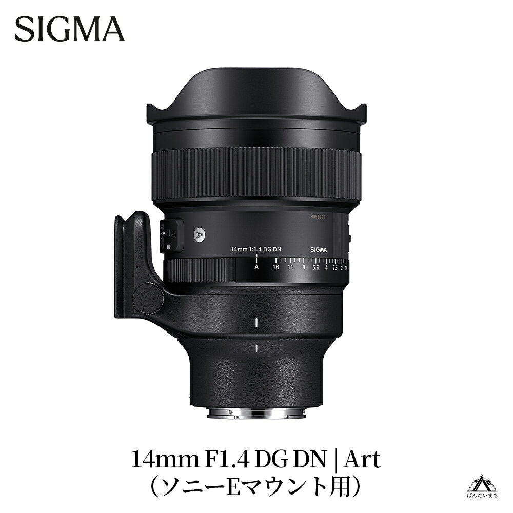 【ソニーEマウント用】【Lマウント用】カメラ レンズ 家電 SIGMA 14mm F1.4 DG DN| Art（数量限定）