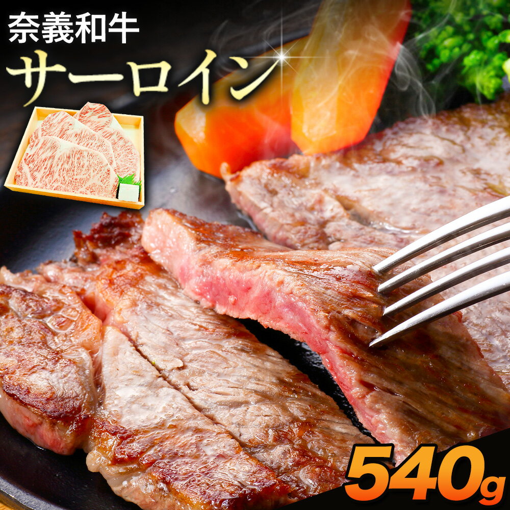 【ふるさと納税】奈義和牛 サーロイン バイヤーおすすめ！ 180g × 3枚 株式会社 天満屋《30日以内に出荷予定(土日祝除く》岡山県 笠岡市 和牛 牛肉 肉 ステーキ 自宅用 贈答用 送料無料