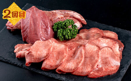 【全3回定期便】熊本 あか牛 特選 計約3.5kg ヒレ サーロイン 牛タン ミニステーキ【合同会社 たべたせいか】[AYCB003]