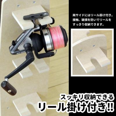 ふるさと納税 三条市 釣竿ラック ダブル ロッドスタンド 釣り フィッシング【022S015】 |  | 02