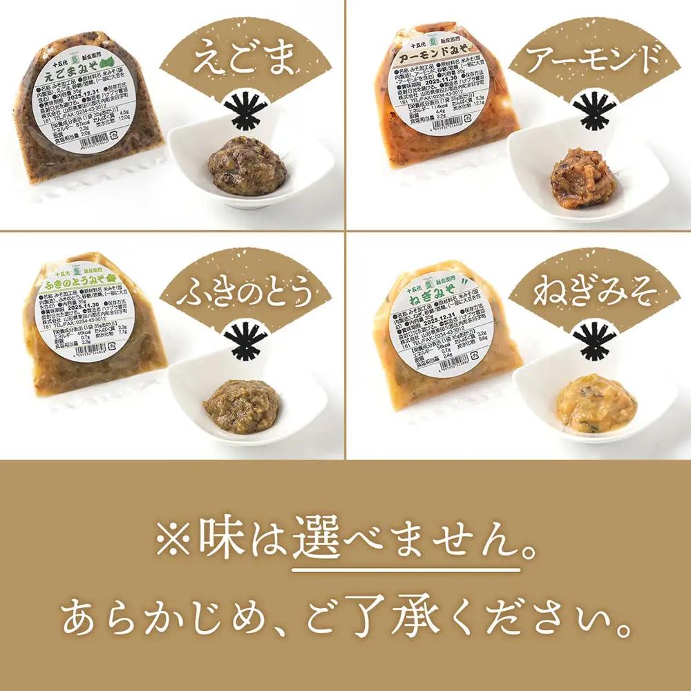 ハナブサ醤油 おかず味噌 30g×10袋 10種類セット 巾着タイプ 味噌 みそ ごはんのお供 味噌スープ 味噌汁 かけるだけ 乗せるだけ 1823年創業 老舗の味 家庭 普段使い 発酵食品