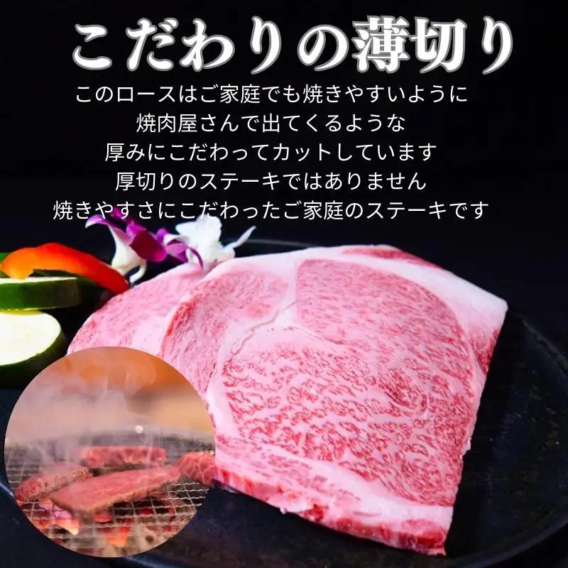 《A5～A4等級》 佐賀牛 ロースステーキ(サーロイン・リブロース) 約250g×2枚(合計約500g) 約3～4人前 ステーキ