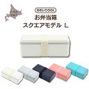 【ふるさと納税】GEL-COOL お弁当箱 スクエアモデル L 【 ふるさと納税 人気 おすすめ ランキング 弁当 箱 ランチボックス おにぎり ケース カラフル スリム 軽量 温冷 保温 保冷 ボックス ご飯 米 日用品 セット ギフト プレゼント 北海道 室蘭市 送料無料 】 MROK011