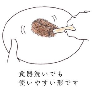 高田耕造商店 しゅろのやさしいたわし ズック用