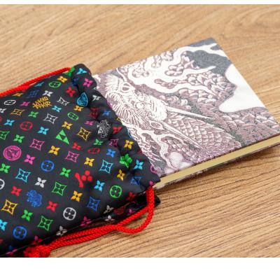 ふるさと納税 与謝野町 御朱印帳袋(御城印帳袋)　モノグラム柄(ブラックバージョン) |  | 02