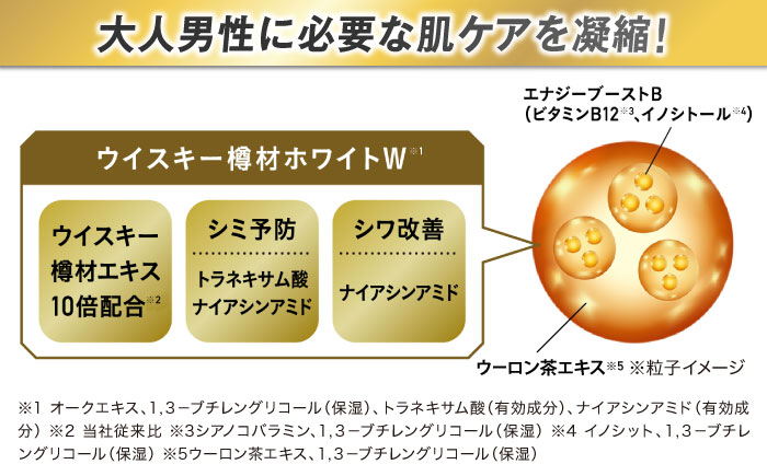 VARON[ヴァロン] マスターズブレンド 120mL 医薬部外品 男性用スキンケア シミ予防(※)・シワ改善オールインワンセラム 島根県雲南市/サントリーウエルネス株式会社 [AIDJ003]